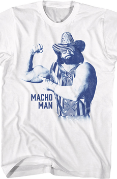 Vintage Flexing Macho Man Randy Savage T-Shirt