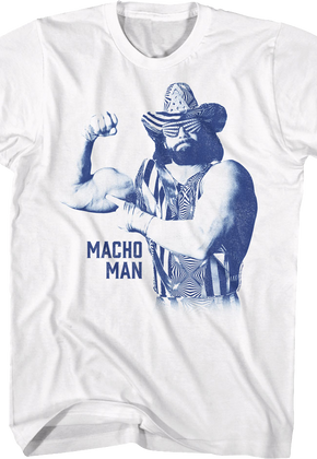 Vintage Flexing Macho Man Randy Savage T-Shirt