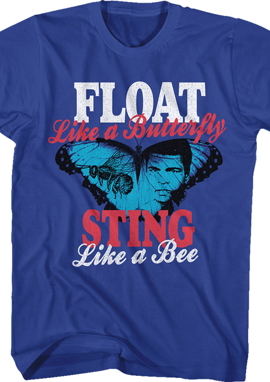 Vintage Float Like A Butterfly Sting Like A Bee Muhammad Ali T-Shirt - main product image