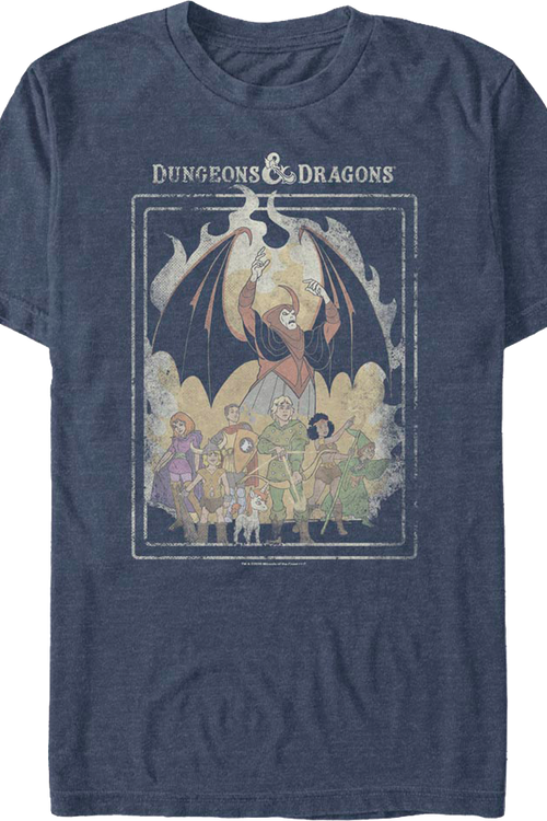 Vintage Friends vs Venger Dungeons & Dragons T-Shirtmain product image