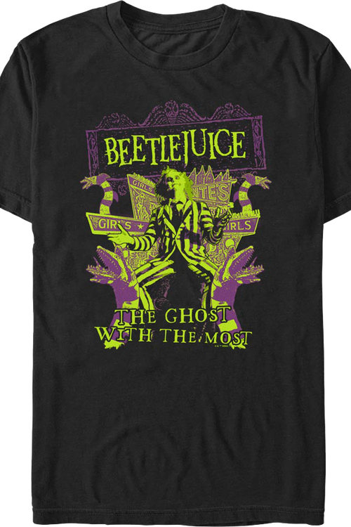 Vintage Ghost With The Most Beetlejuice T-Shirtmain product image