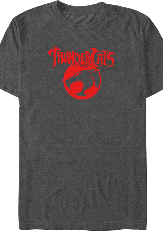 Vintage Charcoal Logo ThunderCats T-Shirt - main product image