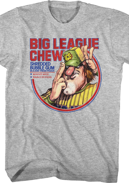 Vintage Gray Pitcher Big League Chew T-Shirt - main product image