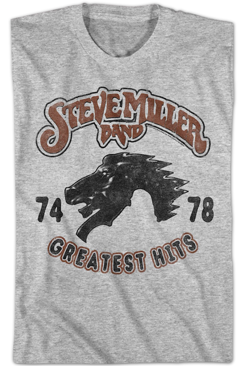 Vintage Greatest Hits Steve Miller Band T-Shirtmain product image