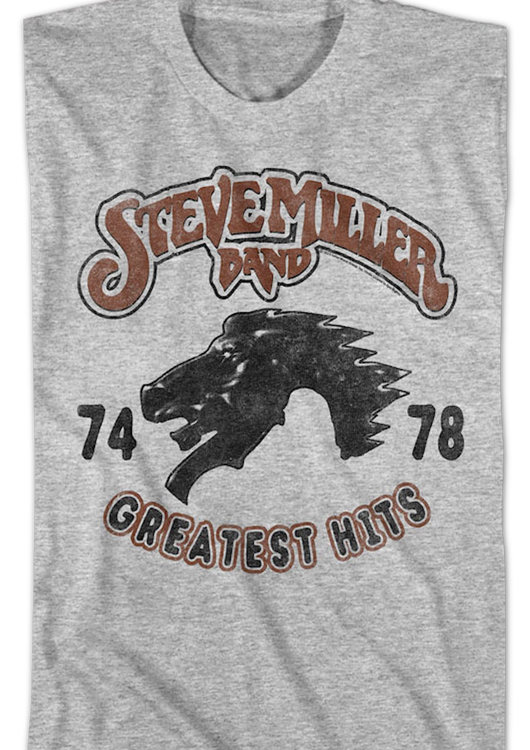 Vintage Greatest Hits Steve Miller Band T-Shirt - main product image