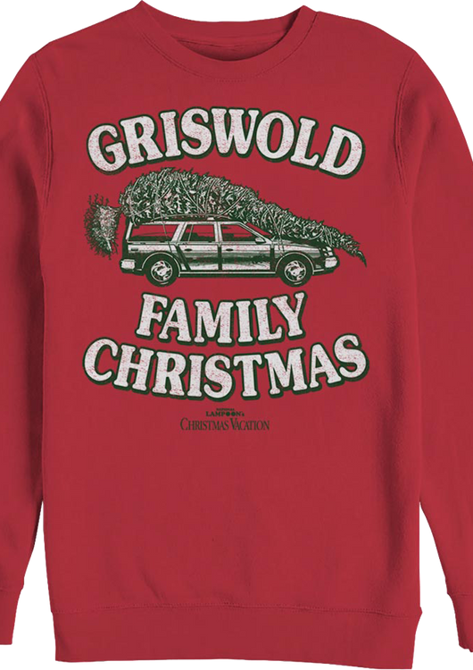Vintage Griswold Family Christmas Vacation Sweatshirt - main product image