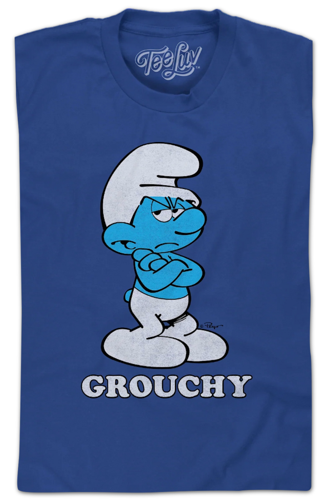 SHEIN X The Smurfs Da Ragazzi Con Grafica Di Cartoni E