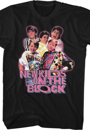 Vintage Group Photo New Kids On The Block T-Shirt