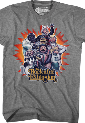 Vintage Group Photo Rock-afire Explosion T-Shirt