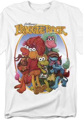 Vintage Group Picture Fraggle Rock Ringer Shirt