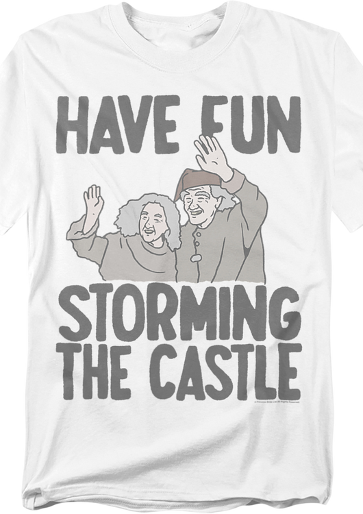 Vintage Have Fun Storming The Castle Princess Bride T-Shirt - main product image
