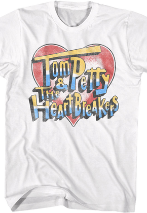 Vintage Heart Tom Petty & The Heartbreakers T-Shirt