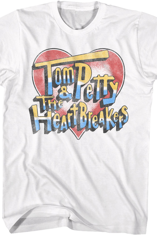 Vintage Heart Tom Petty & The Heartbreakers T-Shirtmain product image