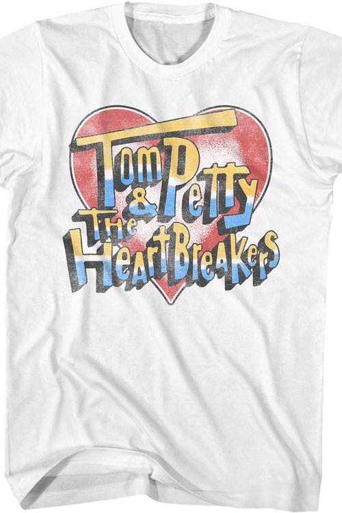 Vintage Heart Tom Petty The Heartbreakers T Shirt