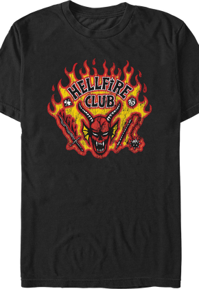 Vintage Hellfire Club Stranger Things T-Shirt