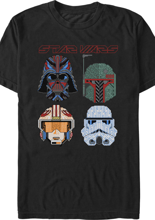 Vintage Helmets Star Wars T-Shirt - main product image