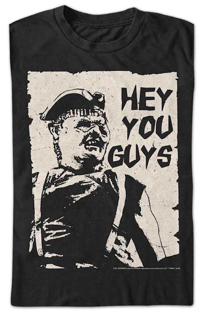 Vintage Hey You Guys Goonies T Shirt Vintage hey you guys goonies t shirt