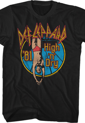 Vintage High 'n' Dry '81 Def Leppard T-Shirt