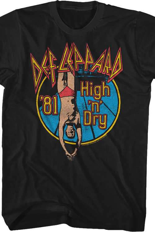 Vintage High 'n' Dry '81 Def Leppard T-Shirtmain product image