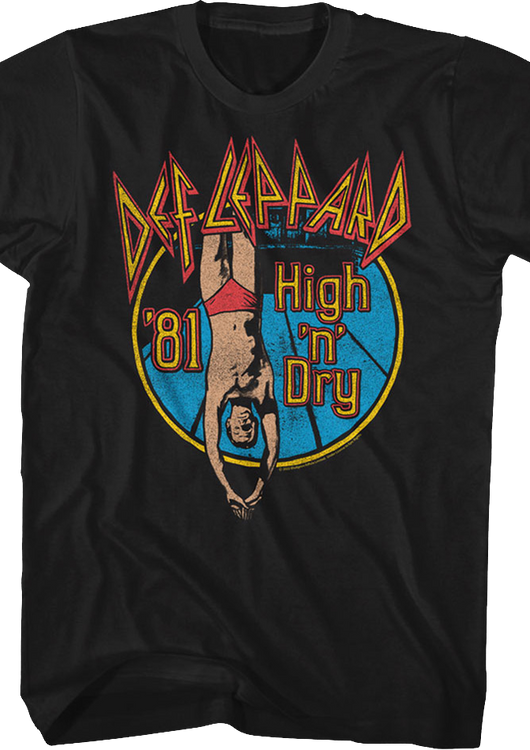 Vintage High 'n' Dry '81 Def Leppard T-Shirt - main product image