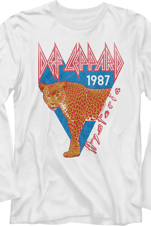 Vintage Hysteria 1987 Def Leppard Long Sleeve Shirtmain product image