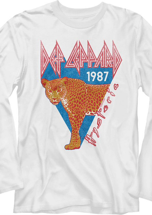 Vintage Hysteria 1987 Def Leppard Long Sleeve Shirt - main product image