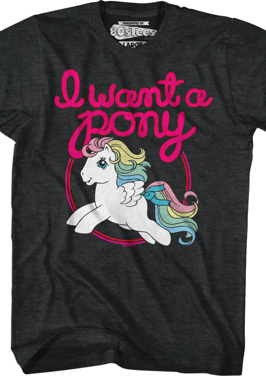 Starshine I Want A Pony My Little Pony T-Shirt - main product image