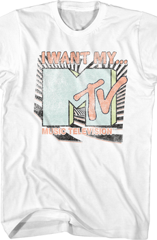 Vintage I Want My MTV Shirt