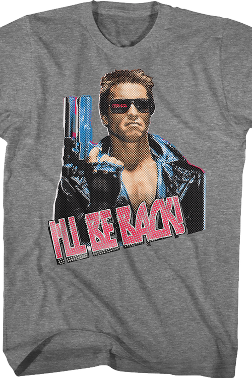 Vintage I'll Be Back Terminator T-Shirtmain product image