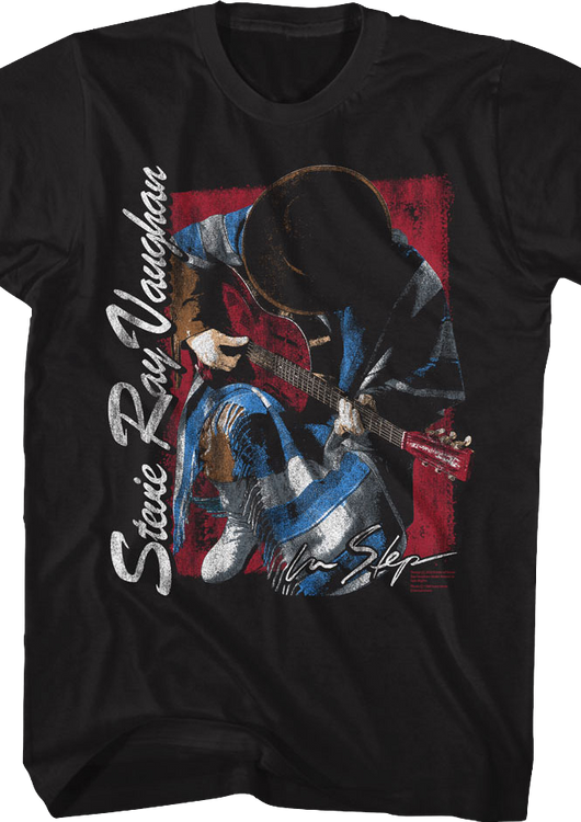 Vintage In Step Cover Stevie Ray Vaughan T-Shirt - main product image