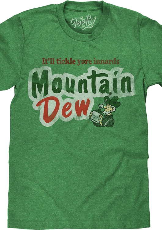 Vintage It'll Tickle Yore Innards Mountain Dew T-Shirt - main product image