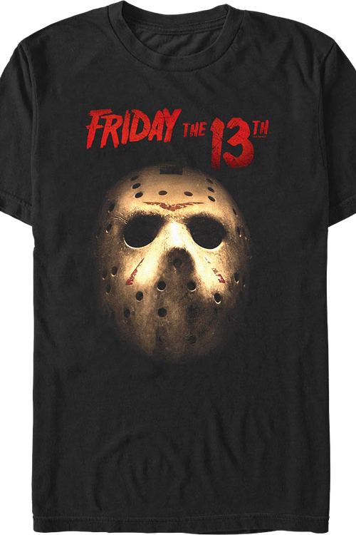 Vintage Jason Voorhees Mask Friday the 13th T-Shirtmain product image