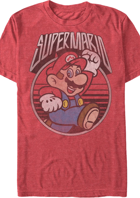 Vintage Jump Super Mario Bros. T-Shirt - main product image