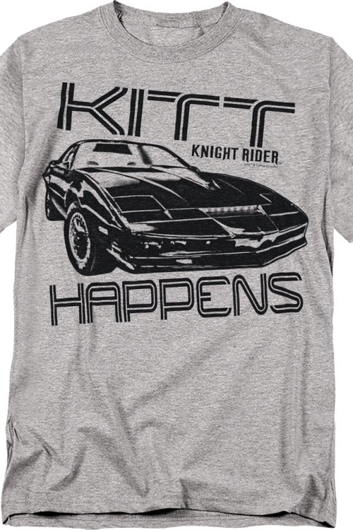 Vintage Kitt Happens Knight Rider T-Shirtmain product image