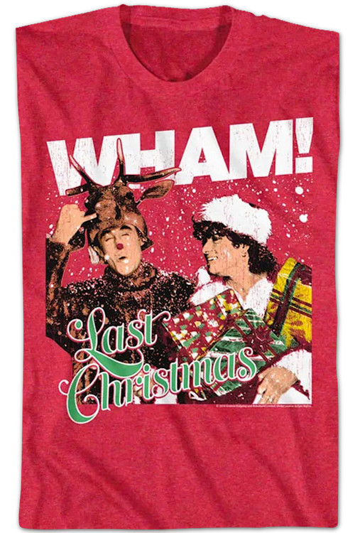 Vintage Last Christmas Wham T-Shirtmain product image