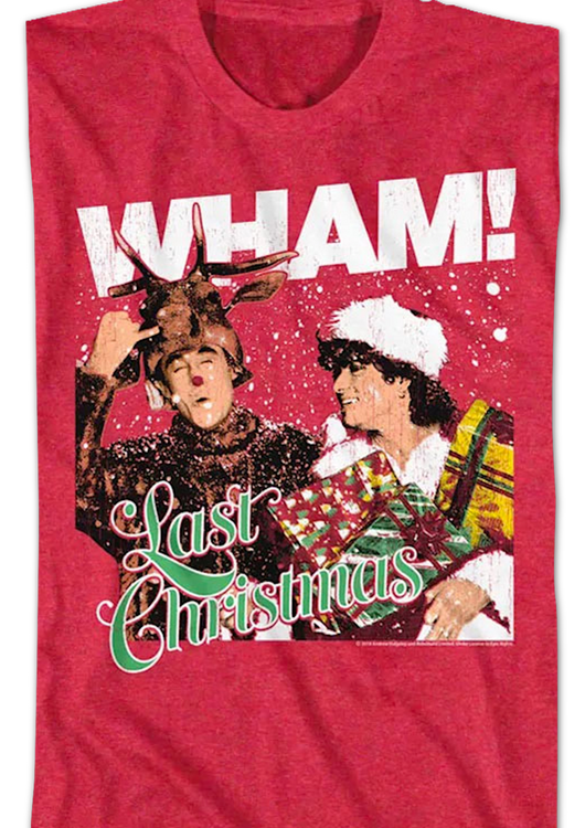 Vintage Last Christmas Wham T-Shirt - main product image