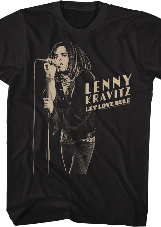 Vintage Let Love Rule Lenny Kravitz T-Shirt - main product image