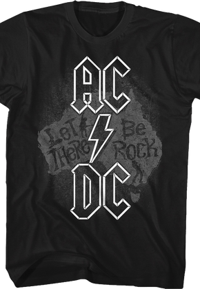 Vintage Let There Be Rock ACDC T-Shirt