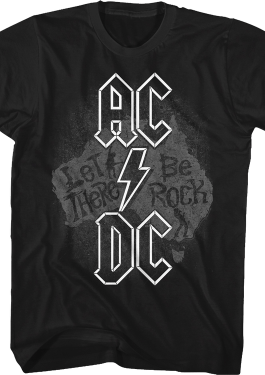 Vintage Let There Be Rock ACDC T-Shirt - main product image