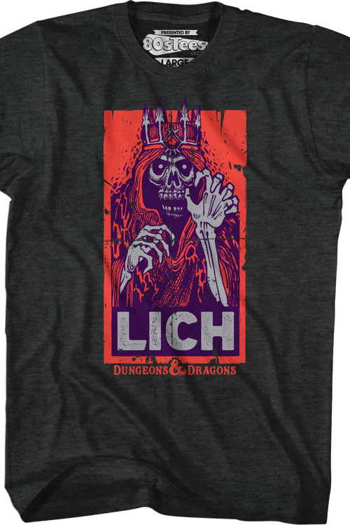 Vintage Lich Dungeons & Dragons T-Shirtmain product image