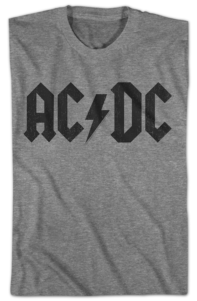 Vintage Logo ACDC Shirt