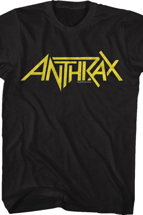 Vintage Logo Anthrax T-Shirt - main product image