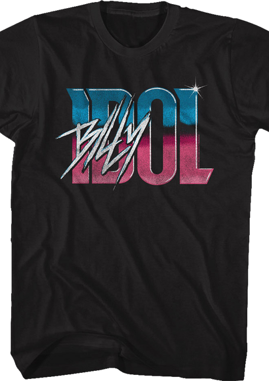 Vintage Logo Billy Idol T-Shirt - main product image