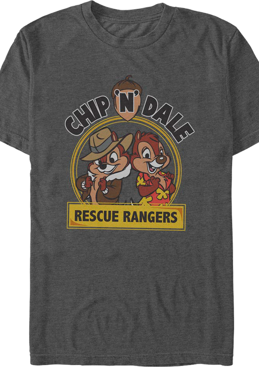 Vintage Logo Chip 'n Dale Rescue Rangers T-Shirt - main product image