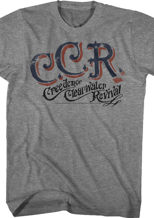 Vintage Logo Creedence Clearwater Revival T-Shirt - main product image