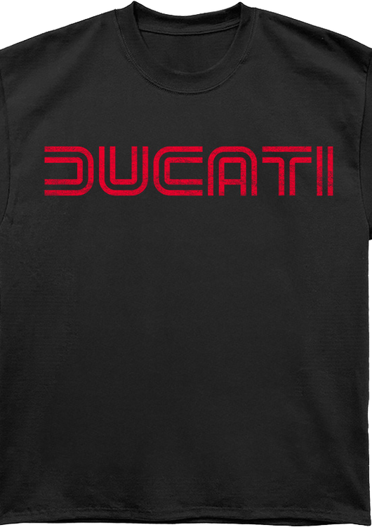 Vintage Logo Ducati Oversized T-Shirt - main product image
