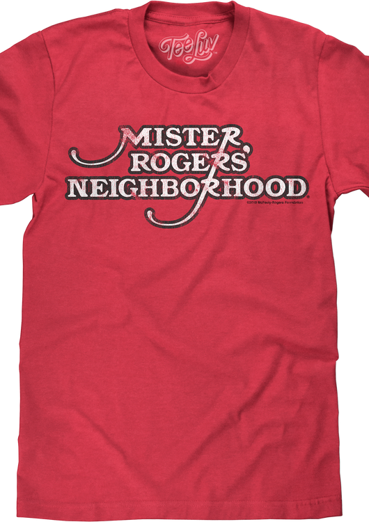 Vintage Logo Mr. Rogers T-Shirt - main product image