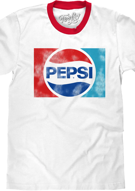 Vintage Logo Pepsi Ringer Shirt - main product image