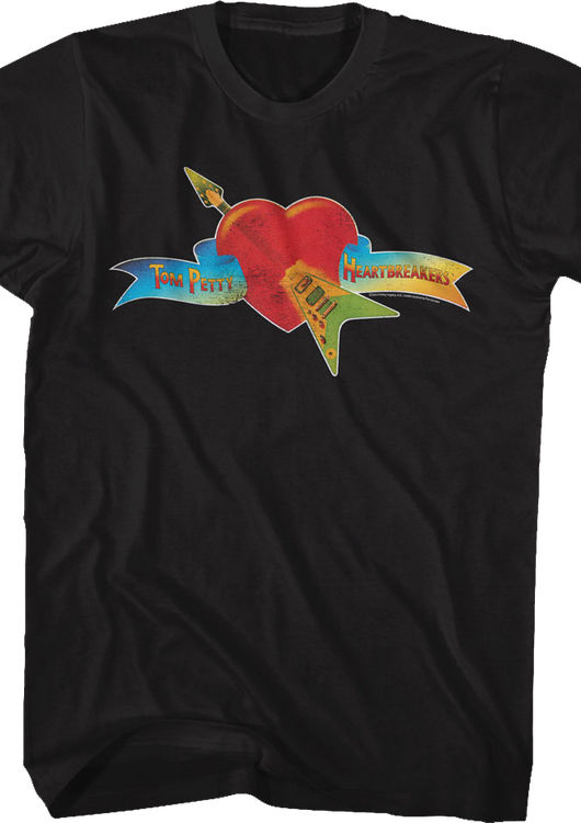 Vintage Logo Tom Petty & The Heartbreakers T-Shirt - main product image