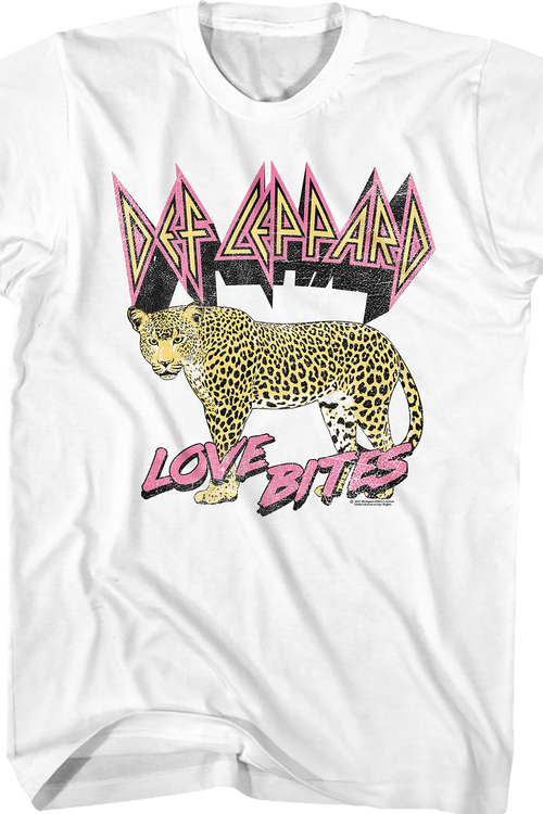Vintage Love Bites Def Leppard T-Shirtmain product image
